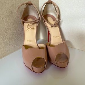 Nude Christian Louboutin Heels